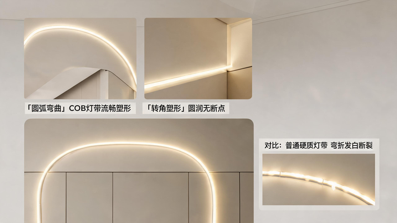 jimeng-2026-07-22-9610-配图位置:COB 灯带超高柔韧性、异形造型施工段落末尾 配图主题:COB 灯带高... jimeng-2026-07-22-9610-配图位置:COB 灯带超高柔韧性、异形造型施工段落末尾 配图主题:COB 灯带高...