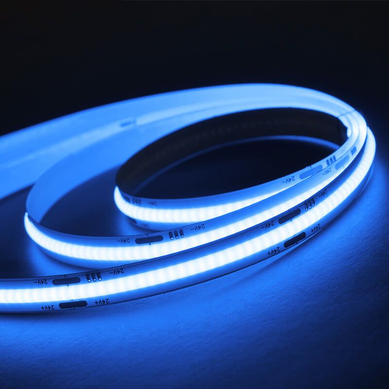 640LED/m COB RGB灯带｜DC24V柔性LED灯带｜全彩氛围照明应用