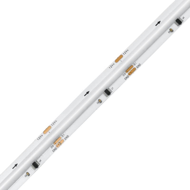 720LED/m COB幻彩灯带｜SPI智能IC控制RGB灯带｜流水跑马效果 - 1